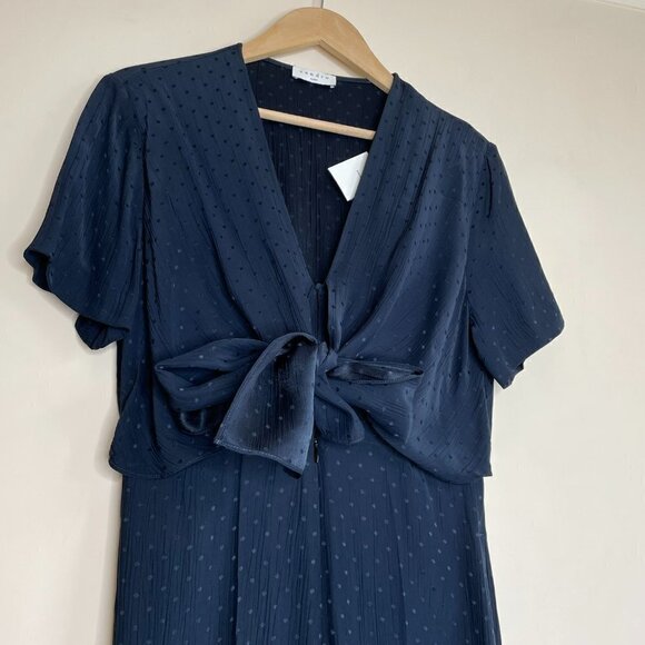 Sandro Duckie Jumpsuit in Marine - Picture 4 of 16